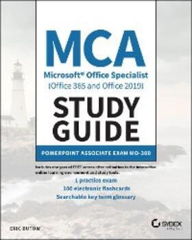 Butow |  MCA Microsoft Office Specialist (Office 365 and Office 2019) Study Guide | eBook | Sack Fachmedien