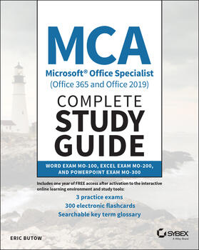 Butow |  MCA Microsoft Office Specialist (Office 365 and Office 2019) Complete Study Guide | Buch |  Sack Fachmedien