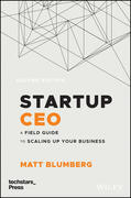 Blumberg |  Startup CEO | Buch |  Sack Fachmedien