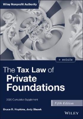 Hopkins / Blazek | The Tax Law of Private Foundations | E-Book | sack.de