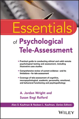 Wright / Raiford |  Essentials of Psychological Tele-Assessment | Buch |  Sack Fachmedien
