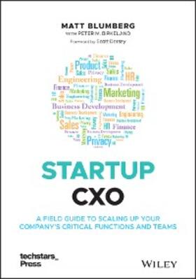 Blumberg | Startup CXO | E-Book | sack.de