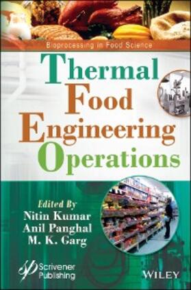 Kumar / Panghal / Garg | Thermal Food Engineering Operations | E-Book | www.sack.de