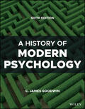 Goodwin |  A History of Modern Psychology | Buch |  Sack Fachmedien