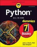 Shovic / Simpson |  Python All-in-One For Dummies | eBook | Sack Fachmedien