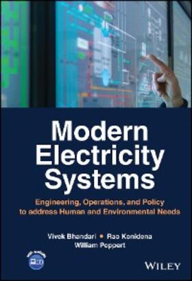 Bhandari / Konidena / Poppert | Modern Electricity Systems | E-Book | www.sack.de