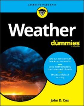 Cox |  Weather For Dummies | eBook | Sack Fachmedien