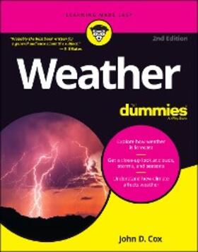 Cox |  Weather For Dummies | eBook | Sack Fachmedien