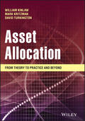 Turkington / Kritzman / Kinlaw |  Asset Allocation | Buch |  Sack Fachmedien