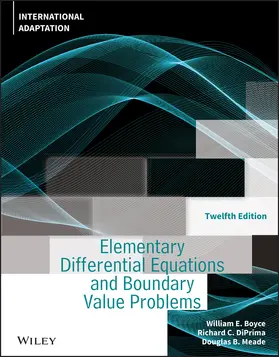 Boyce / DiPrima / Meade | Elementary Differential Equations and Boundary Val ue Problems, Twelfth Edition International Adaptat ion | Buch | 978-1-119-82051-2 | www.sack.de