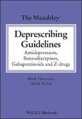 Taylor / Horowitz |  The Maudsley Guidelines for De-prescribing | eBook | Sack Fachmedien