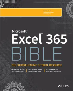 Alexander / Kusleika |  Microsoft Excel 365 Bible | Buch |  Sack Fachmedien