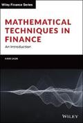 Sadr |  Mathematical Techniques in Finance | eBook | Sack Fachmedien