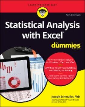 Schmuller | Statistical Analysis with Excel For Dummies | E-Book | www.sack.de