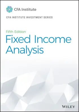 CFA Institute | Fixed Income Analysis | Buch | 978-1-119-85054-0 | www.sack.de
