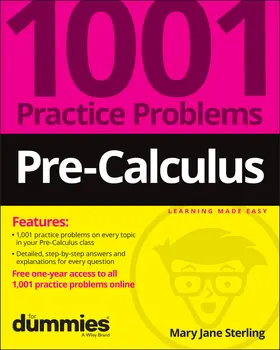 Sterling |  Pre-Calculus: 1001 Practice Problems for Dummies (+ Free Online Practice) | Buch |  Sack Fachmedien