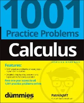 Jones | Calculus: 1001 Practice Problems For Dummies (+ Free Online Practice) | E-Book | www.sack.de
