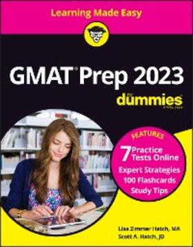 Hatch |  GMAT Prep 2023 For Dummies with Online Practice | eBook | Sack Fachmedien