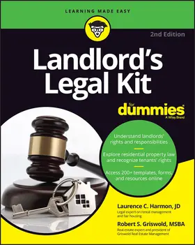 Harmon / Griswold |  Landlord's Legal Kit For Dummies | Buch |  Sack Fachmedien