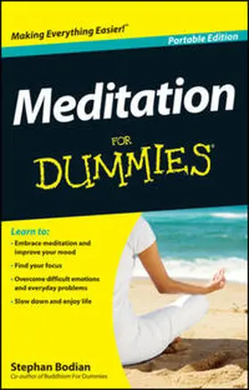 Bodian |  Meditation For Dummies, Portable Edition | eBook | Sack Fachmedien
