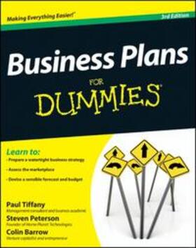 Tiffany / Peterson / Barrow | Business Plans For Dummies | E-Book | sack.de