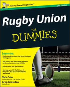 Cain / Growden | Rugby Union For Dummies, 3rd UK Edition | E-Book | www.sack.de