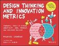 Lewrick |  Design Thinking and Innovation Metrics | eBook | Sack Fachmedien