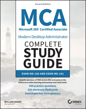 Panek |  MCA Microsoft 365 Certified Associate Modern Desktop Administrator Complete Study Guide with 900 Practice Test Questions | Buch |  Sack Fachmedien