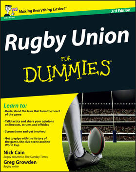 Growden / Cain | Rugby Union For Dummies | Buch | 978-1-119-99092-5 | sack.de