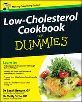 Brewer / Siple |  Low-Cholesterol Cookbook For Dummies, UK Edition | eBook | Sack Fachmedien