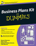 Peterson / Jaret / Schenck |  Business Plans Kit For Dummies, UK Edition | eBook | Sack Fachmedien