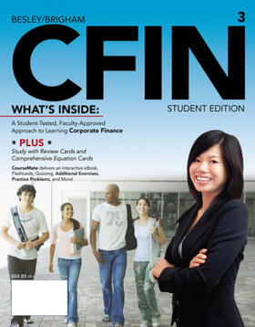 Besley |  CFIN 3 (with CourseMate Printed Access Card) | Buch |  Sack Fachmedien