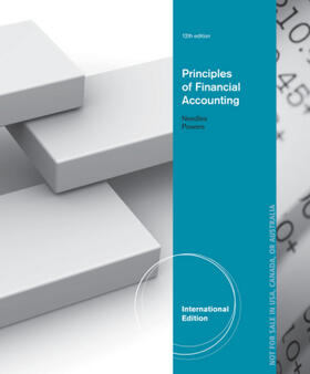 Needles |  Principles of Financial Accounting, International Edition | Buch |  Sack Fachmedien