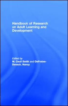 Smith / DeFrates-Densch, Assistant Editor | Handbook of Research on Adult Learning and Development | E-Book | www.sack.de
