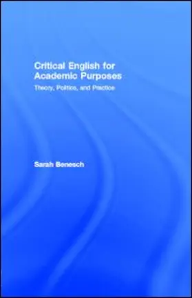 Benesch | Critical English for Academic Purposes | E-Book | www.sack.de