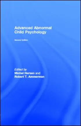 Hersen / Ammerman |  Advanced Abnormal Child Psychology | eBook | Sack Fachmedien