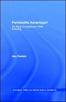 Peshkin | Permissible Advantage? | E-Book | www.sack.de