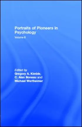 Kimble / Boneau / Wertheimer |  Portraits of Pioneers in Psychology | eBook | Sack Fachmedien