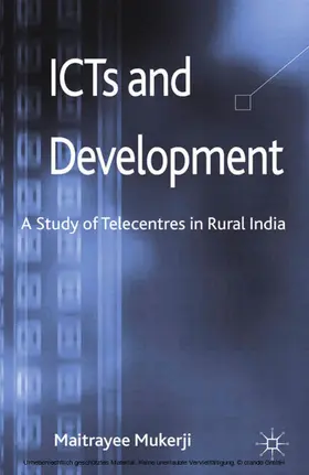 Mukerji |  ICTs and Development | eBook | Sack Fachmedien