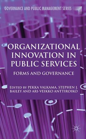 Valkama / Bailey / Anttiroiko | Organizational Innovation in Public Services | Buch | 978-1-137-01183-1 | sack.de