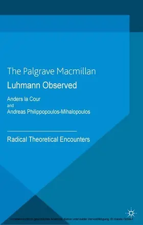 La Cour / Philippopoulos-Mihalopoulos | Luhmann Observed | E-Book | www.sack.de