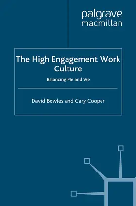 Bowles / Cooper |  The High Engagement Work Culture | eBook | Sack Fachmedien