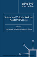 Hyland / Guinda / Sancho Guinda |  Stance and Voice in Written Academic Genres | eBook | Sack Fachmedien