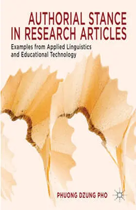 Pho |  Authorial Stance in Research Articles | Buch |  Sack Fachmedien