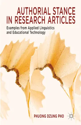 Pho | Authorial Stance in Research Articles | E-Book | www.sack.de