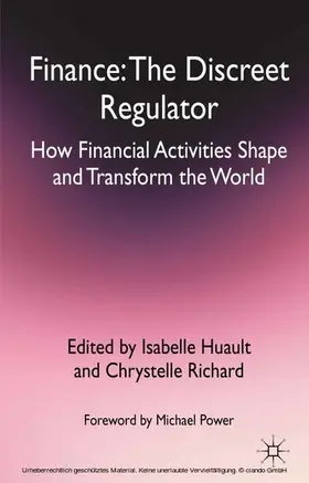 Huault / Richard |  Finance: The Discreet Regulator | eBook | Sack Fachmedien