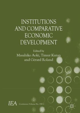 Aoki / Roland / Loparo | Institutions and Comparative Economic Development | Buch | 978-1-137-03400-7 | sack.de