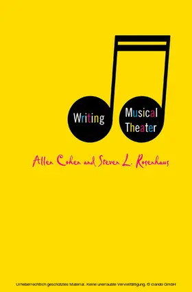 Cohen / Rosenhaus | Writing Musical Theater | E-Book | www.sack.de