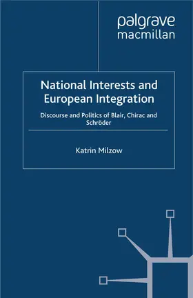 Milzow | National Interests and European Integration | E-Book | www.sack.de