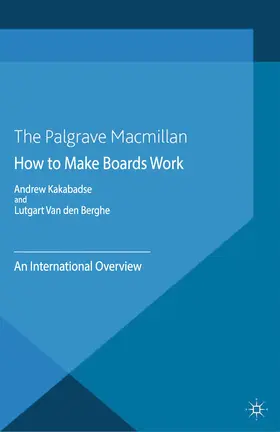 Kakabadse / Berghe | How to Make Boards Work | E-Book | www.sack.de